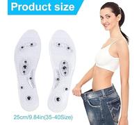 OAAO 2 Paires De Semelles Magnétiques, Conception De Presse De Point D'Acupuncture Du Pied, Correction De La Posture Du Pied, Accessoires Anti-Stress, Produits De Soins De Santé Quotidiens.