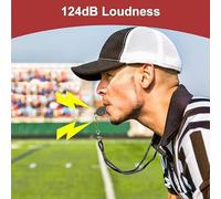 OAAO 4 Pièces De Sifflets D'Arbitre, Pratiques Et Bruyants, Accessoires Et Outils De Sport De Balle en Plein Air, Adaptés À L'Éducation Physique, Aux Urgences Vitales Et À d'autres Scènes.