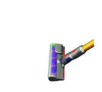 OAAZEPLGK Brosse Turbo X11A Compatible avec Les Aspirateurs Dyson V10, V8, V7, V11 Et V15 À Entraînement Direct, avec Tête De Brosse À Dégagement Rapide for Le Nettoyage des Tapis.