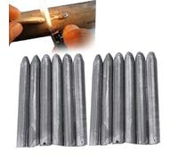 OADAA 12Pcs Low Temperature Universal Welding Rod, Easy Welding Electrode Aluminum Rod, Aluminum Welding Rods, Easy Melt for Aluminum Rods