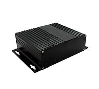 Oadnijuie Boîte à instruments en aluminium - Boîtier électronique rectangulaire - Dissipateur thermique - 100 x 147 x 41 mm