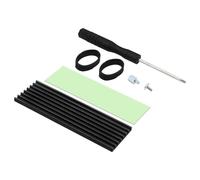 Oadnijuie Dissipateur thermique en aluminium Solution de refroidissement Dissipation thermique NVME Optimisation Le refroidissement prolonge l'utilisation