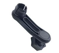 OAEPG Bras d'extension universel de 17 mm à tête ronde pour support de téléphone portable de voiture pour grille d'aération de voiture