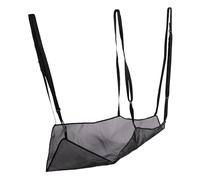 OAEPG Housse de protection pour le ventre de cheval - Filet noir - Filet anti-mouches pour cheval - Protection du ventre - Protection abdominale durable