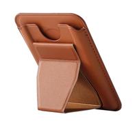 OAEPG Support de téléphone pliable avec rangement intégré pour cartes de crédit, support de carte universel, étui de téléphone portefeuille