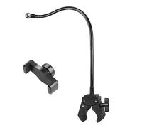 OAEPG Support flexible pour ordinateur, fonction de rotation à 360 degrés, pour téléphones à quatre points, sept pieds, étude, entraînement, radiodiffusion, support de téléphone extensible