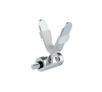 OAEPG Tête de canne à pêche modifiable en aluminium élastomère composé d'une substance imperméable - Mécanisme de pliage transportable - Tête de support de canne à pêche