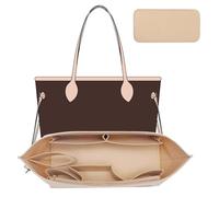 OAikor Organiseur de sac fourre-tout avec façonneur de base, insert de rangement de sac en feutre compatible avec Le pliage Large, neverfull MM, C.oach City 33, G.oyard PM et plus encore, séparateur