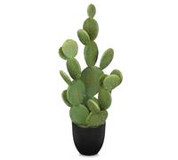 Oairse Plante artificielle de cactus - Grande plante artificielle en pot - Décoration de figue cactus Euphorbia Accruensis Cactus artificiel pour la maison, le jardin, le bureau, type 1