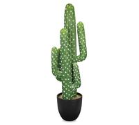 Oairse Plante artificielle de cactus - Grande plante artificielle en pot - Décoration de figue cactus Euphorbia Accruensis Cactus artificiel pour la maison, le jardin, le bureau, type 2