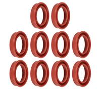 OAJABBGE 10 Pack Silicone Lip Seal Coffee Makers Spare Part Machine Sealing Gasket Silicone Texture for Various Models Machine Accessories