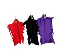 OAJABBGE 3 Pièces Halloween Suspendus Ornement Hante Maison Scène Mises en Page Accessoires Squelettes pour La Décoration des Festivités Halloween Squelettes Suspendus Ornement pour La Décoration De