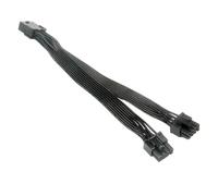 OAJABBGE Adaptateur 8 broches vers 8 broches 20 cm 8 broches vers deux PCIe 8 broches (6 + 2) carte graphique PCIExpress Bloc d'alimentation GPU
