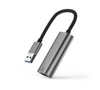 OAJABBGE Adaptateur réseau USB Gigabit type de port RJ45 1000 Mbit/s pour ordinateurs portables de bureau Différentes connexions réseau