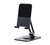 OAJABBGE Alliage d'aluminium Support de téléphone portable Tablette Support de téléphone réglable pour bureau Rotation de bureau