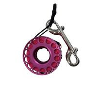 OAJABBGE Bobine De Doigt en Alliage D'aluminium avec Crochet À Double Extrémité Bobines Doigt 'apnée Plongée Guidage 'épave Bobines Ligne Accessoires Plongée Techniques