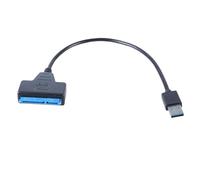 OAJABBGE Câble adaptateur robuste ABS vers USB 3.0 pour lecteurs portables de 2 5 pouces Connexion rapide et facile des disques durs