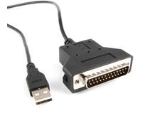OAJABBGE Câble adaptateur USB vers DB25-25 broches de 180 cm pour connecter des imprimantes vintage et des balances électroniques. Installation facile