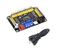 OAJABBGE Carte de contrôle robot multicanal Servo pour projets de vapeur éducatifs et amateurs de robotique 4800 9600 19200 38400