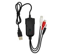 OAJABBGE Convertisseur acoustique USB pour convertir un enregistreur acoustique vintage en fichiers MP3 numériques