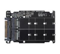 OAJABBGE Convertisseurs Haute Compatibilité/NVME M U2Adapter pour Ordinateur De Bureau Et Serveurs avec Adaptateur MSATA À Installation Facile