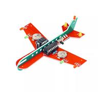 OAJABBGE Ensemble De Clignotants LED pour Petit Avion Assemblage Facile Circuit Imprimé De Lampe Fluide CD4017 pour Les Amateurs D'électronique Et Les Étudiants Module Clignotant LED