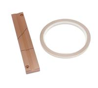 OAJABBGE Ensemble D'épissure De Bande Et Son Leader D'épissure Métallique pour Enregistreurs À Bobine Ouverte 1/4 10 Pouces