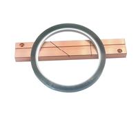 OAJABBGE Ensemble D'épissure De Bande Et Son Leader D'épissure Métallique pour Enregistreurs À Bobine Ouverte 1/4 10 Pouces