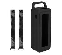 OAJABBGE Étui De Protection en Silicone avec Poignée Et Sangles À Crochets pour Utilisation Électrique Mobile en Extérieur Bouton D'accès Rapide Couvercle d'alimentation 27650mAh