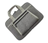 OAJABBGE Étui De Voyage Léger pour Ordinateur Portable Tissu Oxford Résistant À l'eau Poignée Ergonomique Manchon De Protection Antichoc Protection pour Ordinateur Portable