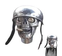 OAJABBGE High Durability Skull Gear Shifter Lever Knob Suitable For Long Lasting Use In Any Automatic Manual Transmission Vehicle Resin Skull Shifter