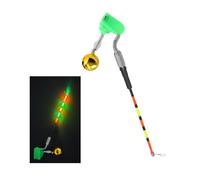 OAJABBGE High Sensitive Fishing Bites Alarm with Glowing Night Indicators Clip on Vibrations Fishing Alarm Fish Equipment Alarms Removable Bites Alerts