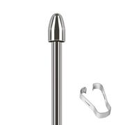 OAJABBGE Insert en forme de cône en métal avec clip pratique pour écrivains, stylos, carnets et vêtements remarquables