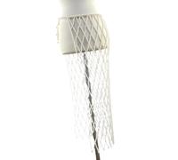 OAJABBGE Jupe Ornée De Perles D'imitation Tendance Avec Accessoire Portable En Tissu Aéré Pour Des Looks Remarquables Lors De Tout Événement Social Jupe Confortable Et Respirante