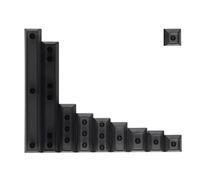 OAJABBGE Lot de 10 capuchons de touches DSA 1U 1 25U 1 5U 1 75U 2 25U 2 75U 6 25U 7U Capuchons de touches de rechange pour claviers mécaniques