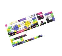 OAJABBGE Lot de 130 capuchons de clé de hauteur d'origine avec gravure latérale et design translucide améliore l'esthétique