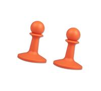 OAJABBGE Lot De 2 Capuchons Anti-Tonnerre pour Tige Tente Accessoire en Silicone Antistatique Installation Facile pour Tige Tente Camping en Plein Air Capuchon Anti-Foudre