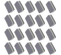 OAJABBGE Lot de 20 éponges de nettoyage en cuir pour l'intérieur de voiture - Éponges de détail douces et absorbantes - Accessoires de nettoyage pour meubles