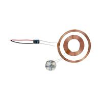 OAJABBGE Module d'alimentation de batterie 9-12 V Module de charge sans fil Émetteur Récepteur Porte-bloc pour bricoleurs