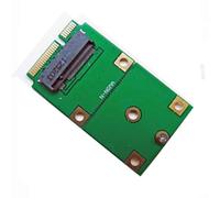 OAJABBGE MSATA Carte adaptateur pour SATA 2230 2242 vers convertisseur d'interface MSATA standard