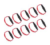 OAJABBGE Paquet De 10 Porte-fusibles en Verre Douille Tube ABS Et Laiton Verre Général Fonctionnement Simple pour L'inspection Fusible Universel pour Appareils Ménagers