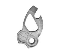 OAJABBGE Petit Ouvre-bière en Forme De Hibou Pied-biche Alliage Métallique Porte-clés Portables Pendentif Outil D'extérieur Multifonction Forme Hibou Bouteille Alliage Métallique