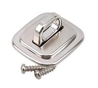 OAJABBGE Plaque de base de sécurité antivol en zinc électroplé électroplé pour ordinateur de bureau de base fixe Accessoires d'ancrage