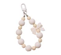 OAJABBGE Porte-clés En Perles Nœuds Doux Pendentif De Voiture Porte-clés À Nœud Papillon Ornements Suspendus Pour À Breloque