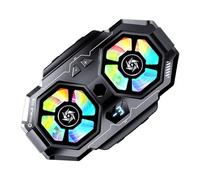 OAJABBGE Refroidisseur de téléphone à semi-conducteur - Double ventilateur - 3 vitesses - Affichage numérique réglable pour streaming en direct