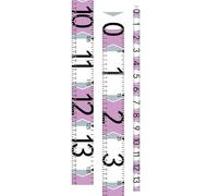 OAJABBGE Règle De Pêche Portable Essentielle Outil De Mesure pour Les Pêcheurs Ruban À Mesurer du Poisson en Eau Salée du Pêcheur