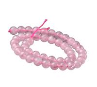 OAJABBGE Smooth Rose Crystal Bead Strands Bracelets Charms & Home Decor Embellishments Crystals Beads for Bracelets