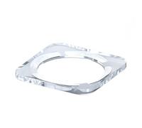 OAJABBGE Support acrylique transparent pour studio Support de dissipation de la chaleur de bureau étanche à la poussière et respirant