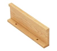 OAJABBGE Support de rangement mural en bois pour salle de bain Étagère de rangement pratique pour exposer des livres et des objets décoratifs