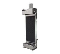 OAJABBGE Support de tablette en alliage d'aluminium - Clip - Hauteur d'angle réglable - Rotation à 360° - Pour 4-13 coussinets de téléphone